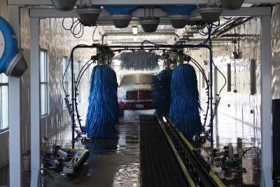 Interior view of Zippy Auto Wash
